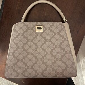 Spade Flower Medium Top Handle Satchel & Wallet NWT